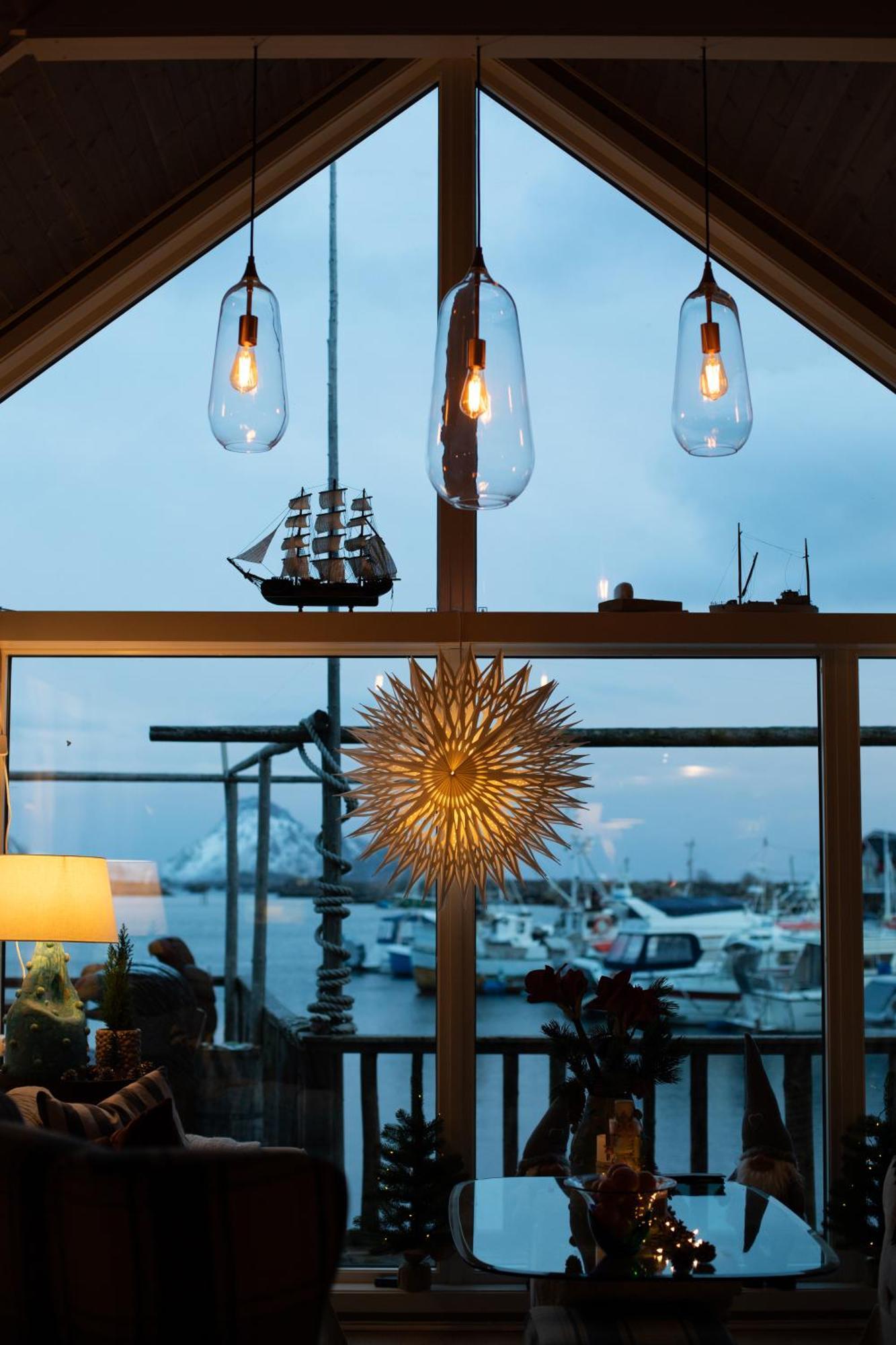 Kraemmervika Havn Ballstad Bagian luar foto