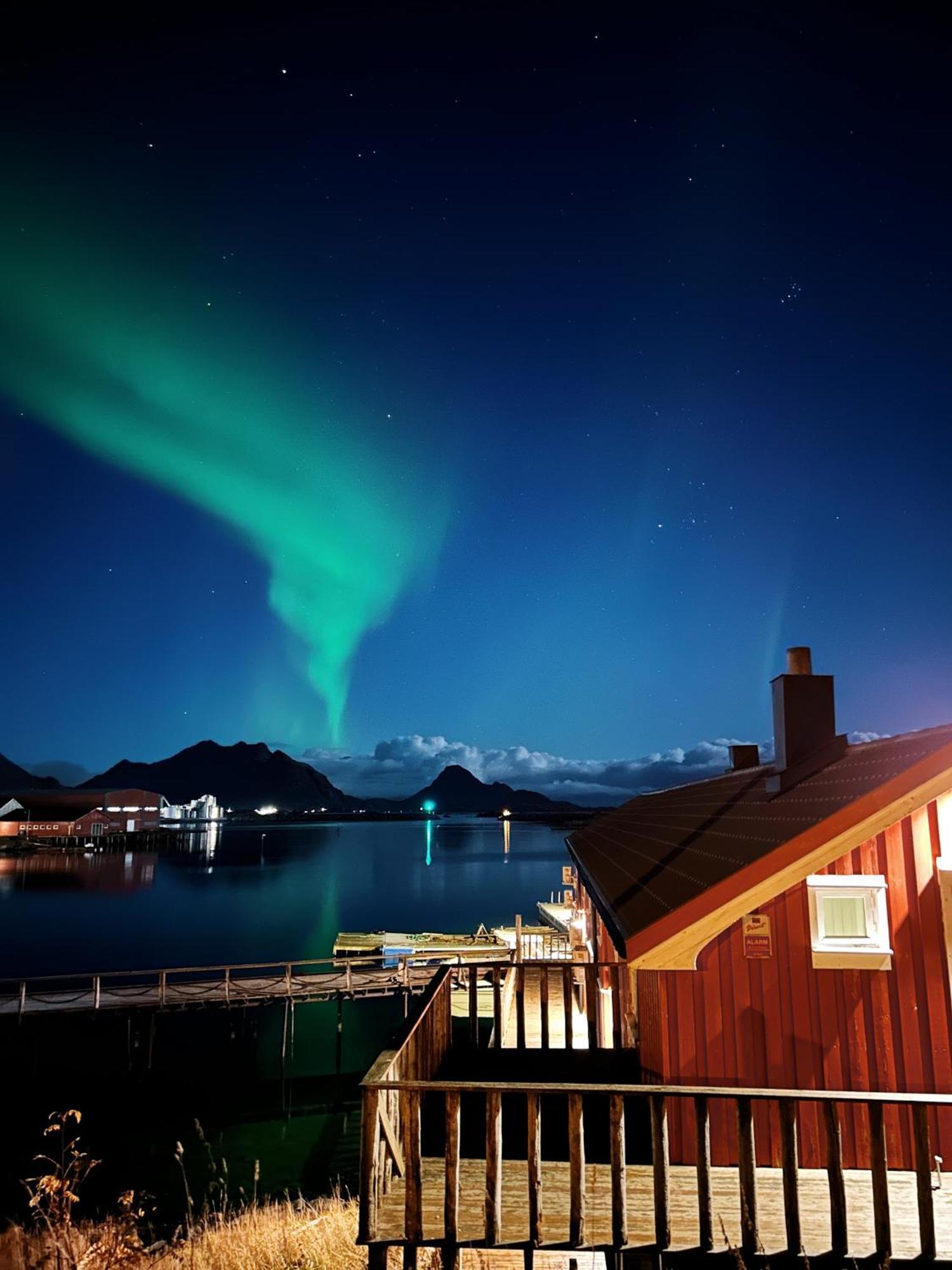Kraemmervika Havn Ballstad Bagian luar foto