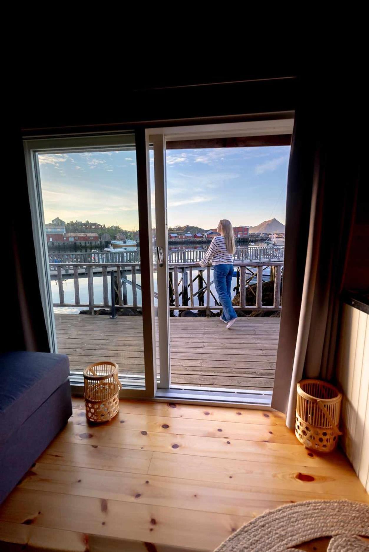 Kraemmervika Havn Ballstad Bagian luar foto