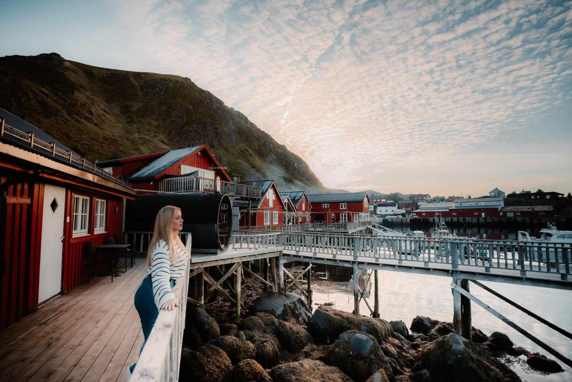 Kraemmervika Havn Ballstad Bagian luar foto