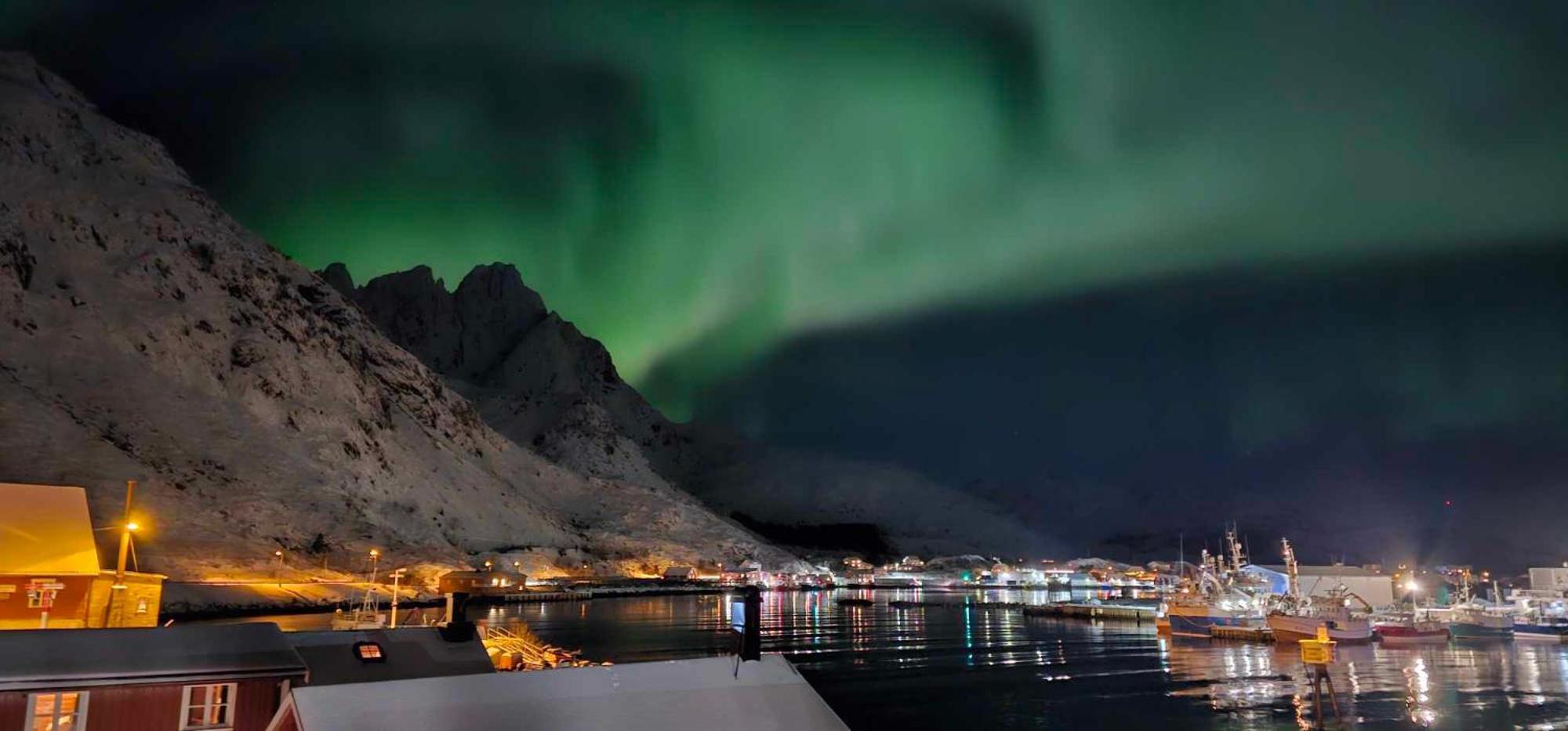 Kraemmervika Havn Ballstad Bagian luar foto