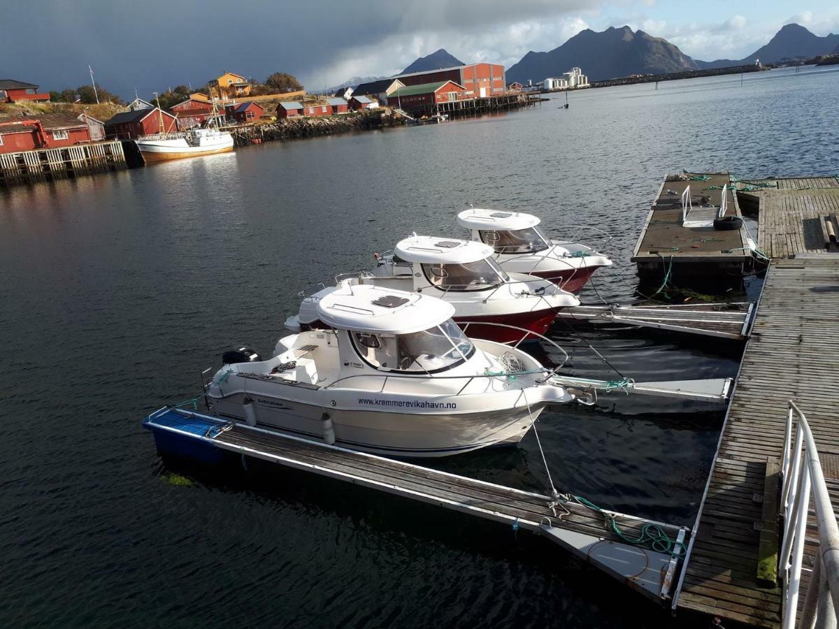 Kraemmervika Havn Ballstad Bagian luar foto